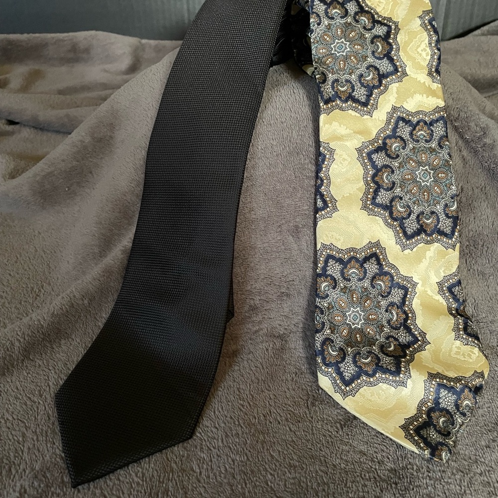 2 Mens Neck Ties